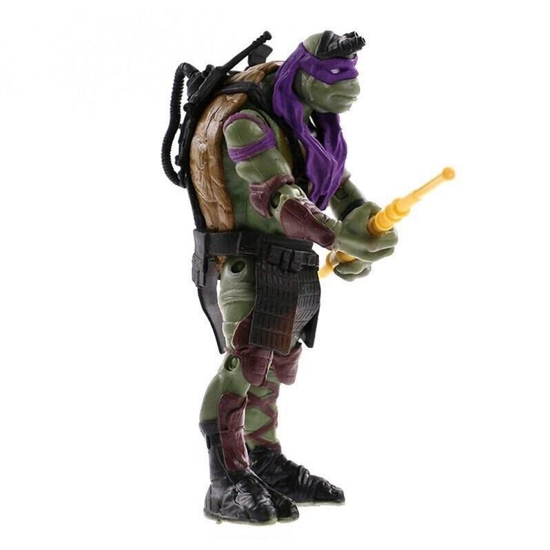 【佩斯多】忍者龜 電影 懷舊 忍者神龜 功夫 烏龜 造型 q版 公仔 可愛 模型 玩具 蛋糕 烘培 食玩 轉蛋-細節圖2