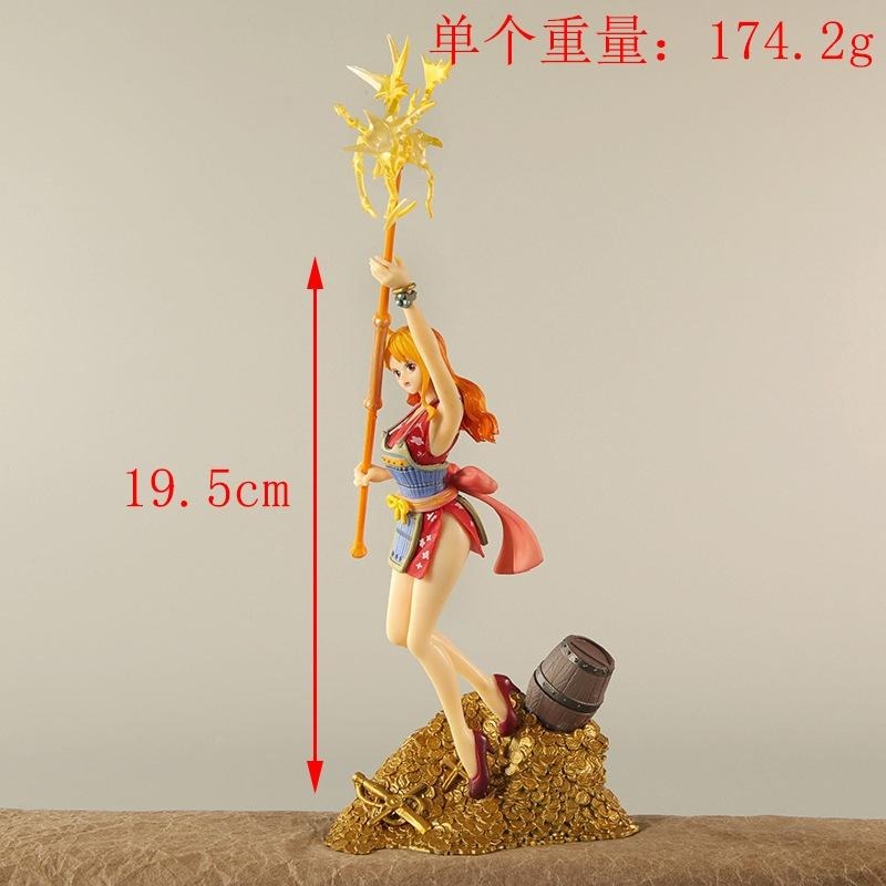 【佩斯多】航海王 海賊王 娜美 喬巴 美女 天候棒 公仔 可愛 模型 玩具 蛋糕 烘培 食玩 轉蛋 武士造型 和之國-細節圖2