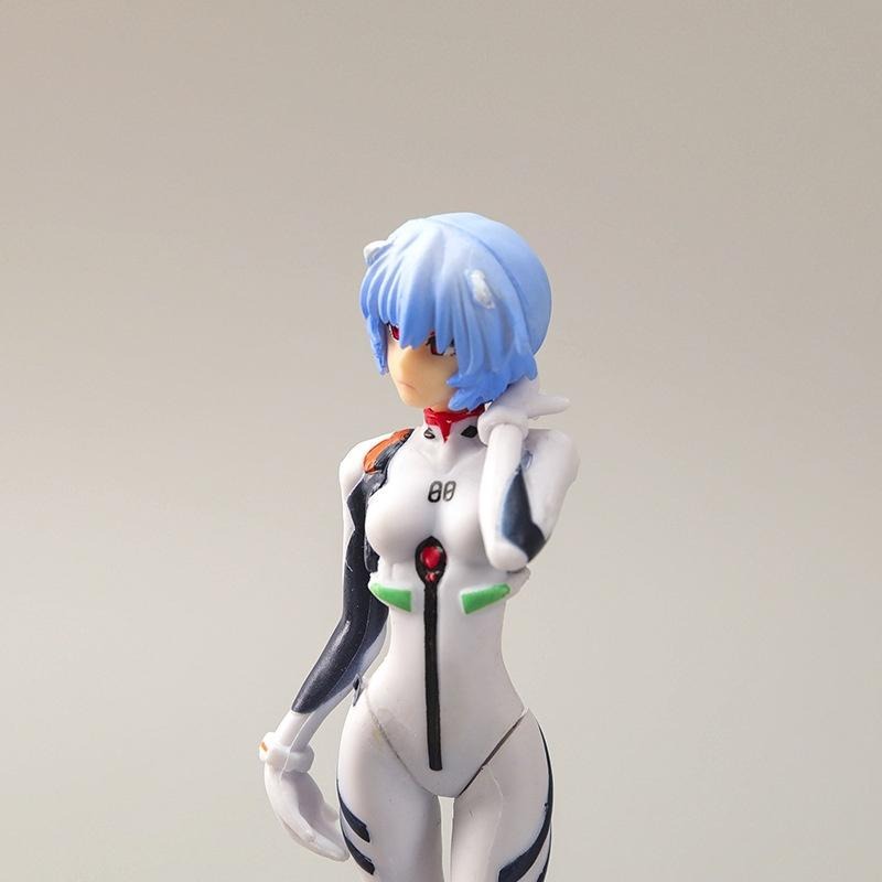【佩斯多】福音戰士 美女 凌波零 明日香真希 公仔模型玩具人偶 可愛食玩 蛋糕烘培裝飾 生日禮品 EVA 初號機-細節圖3