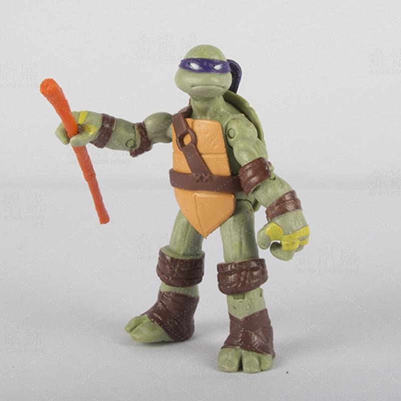 【佩斯多】忍者龜 可動 關節 四款一組玩具 公仔 模型 12cm  2012電影版 周邊 忍者神龜 動畫 回憶 童年-細節圖3