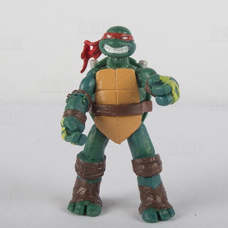 【佩斯多】忍者龜 可動 關節 四款一組玩具 公仔 模型 12cm  2012電影版 周邊 忍者神龜 動畫 回憶 童年-細節圖6