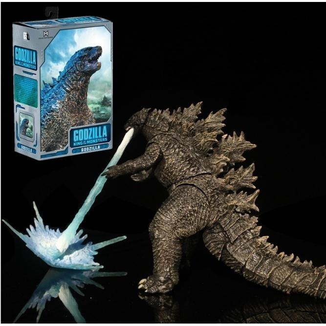 【佩斯多】哥吉拉大戰金剛 可動模型 哥吉拉 怪獸 核能 噴射盒裝 怪獸之王 恐龍 泰坦巨獸 電影 周邊禮品 玩具-細節圖3