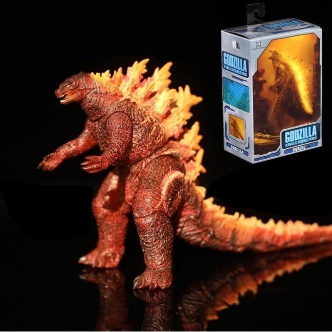 【佩斯多】哥吉拉大戰金剛 可動模型 哥吉拉 怪獸 核能 噴射盒裝 怪獸之王 恐龍 泰坦巨獸 電影 周邊禮品 玩具-細節圖4