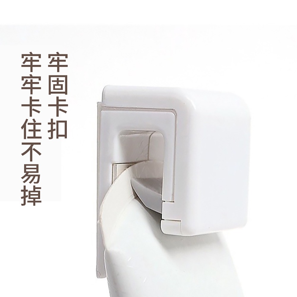 牙膏夾 洗面乳夾 日式衛浴掛夾 多用途浴室夾 浴室收纳-細節圖3