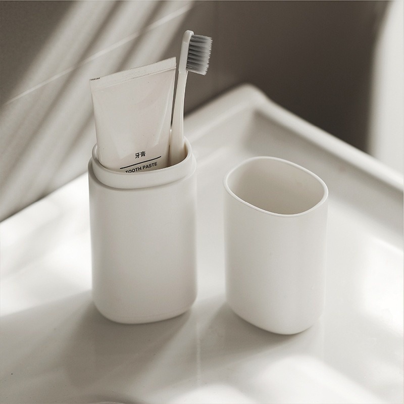 旅行牙刷盒 可拆卸清洗牙刷牙膏收纳盒 攜帶式牙膏牙刷收納盒 牙刷旅行組-細節圖7