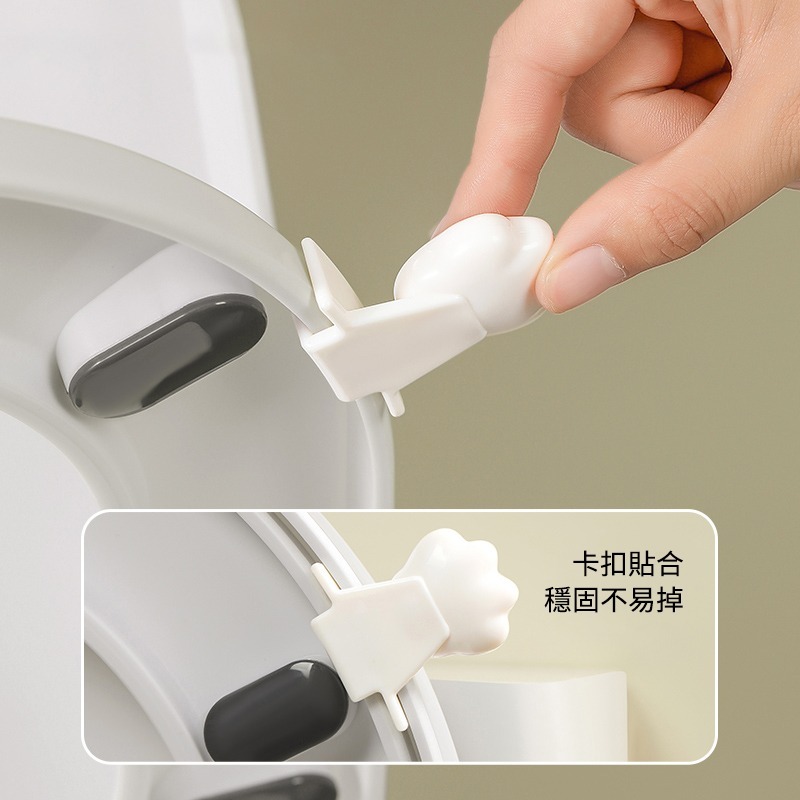 ［2入裝］廁所馬桶提蓋器 掀馬桶蓋 把手防髒硅膠馬桶拉手掀蓋器 馬桶提蓋器-細節圖2