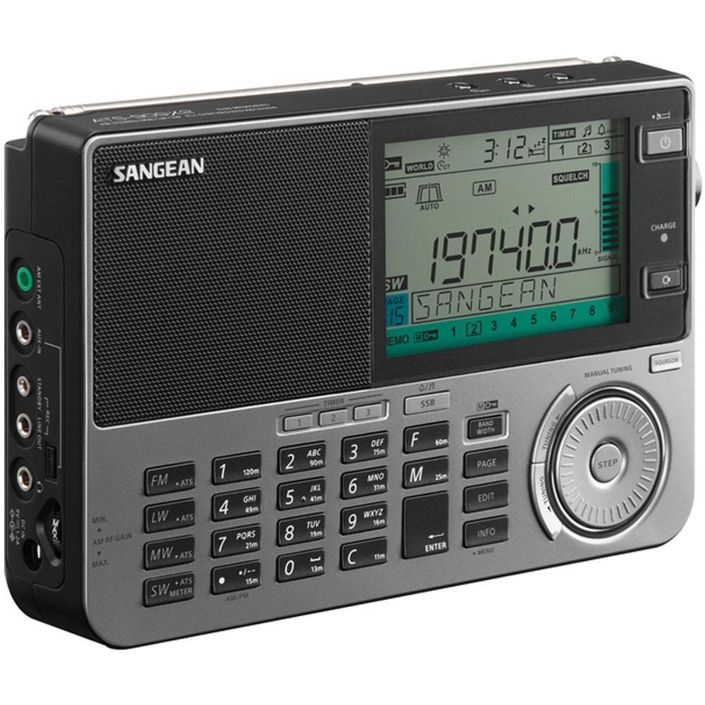 SANGEAN 山進 調頻/調幅/長波/短波 全波段專業化數位型收音機 ATS909X2-細節圖4
