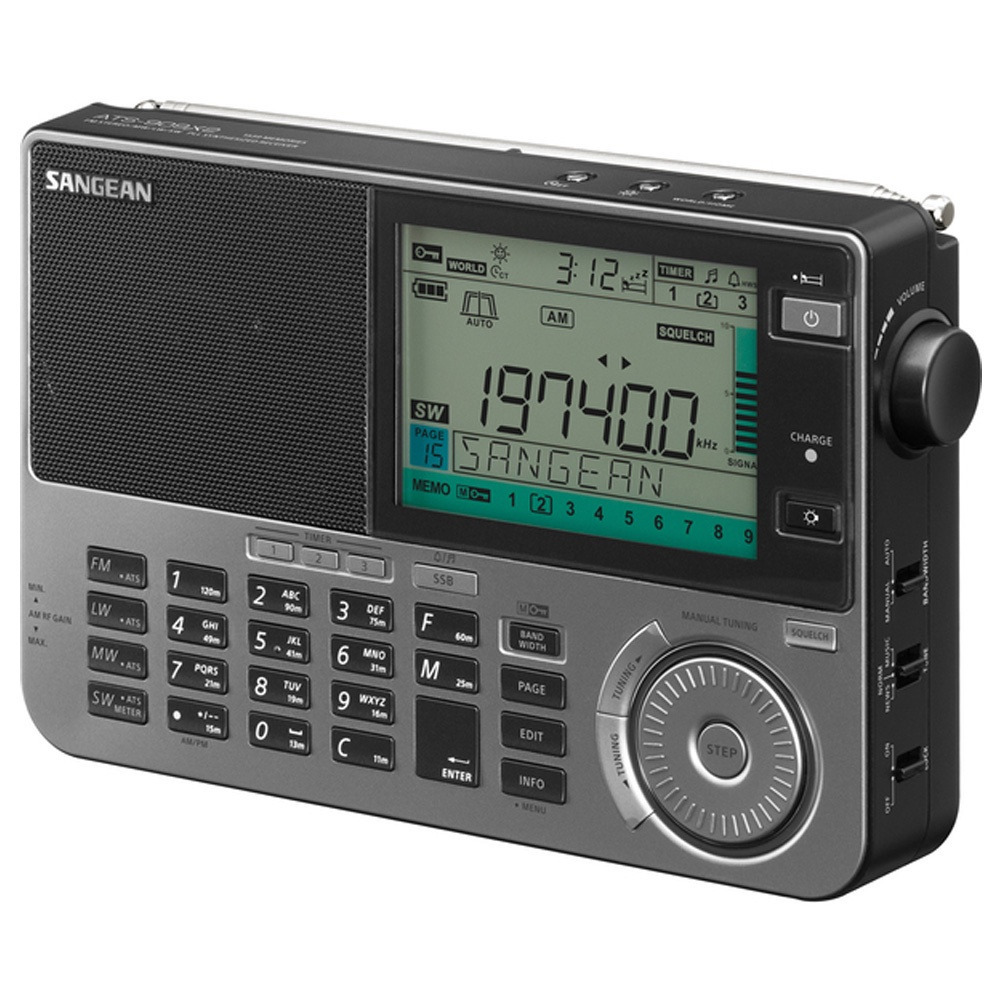 SANGEAN 山進 調頻/調幅/長波/短波 全波段專業化數位型收音機 ATS909X2-細節圖6