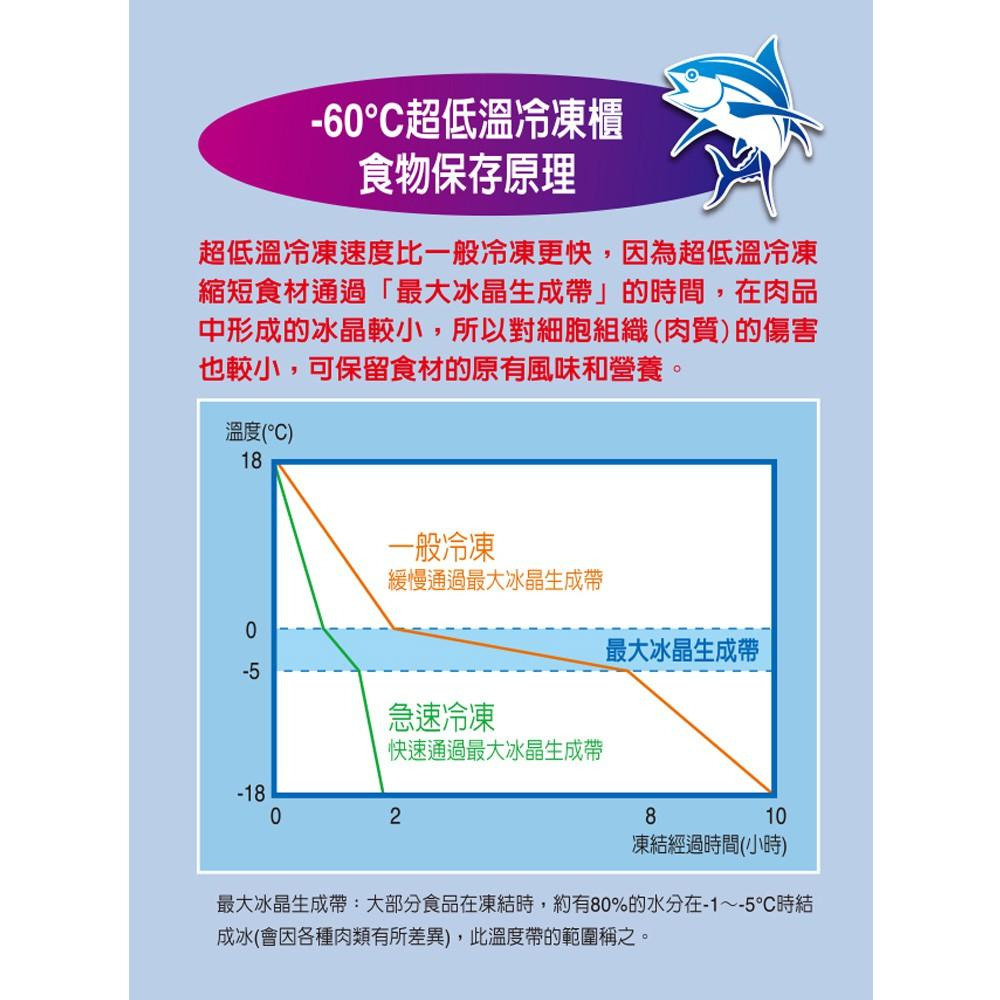 SANLUX 台灣三洋 250公升超低溫-60℃上掀冷凍櫃 TFS-250G-細節圖5