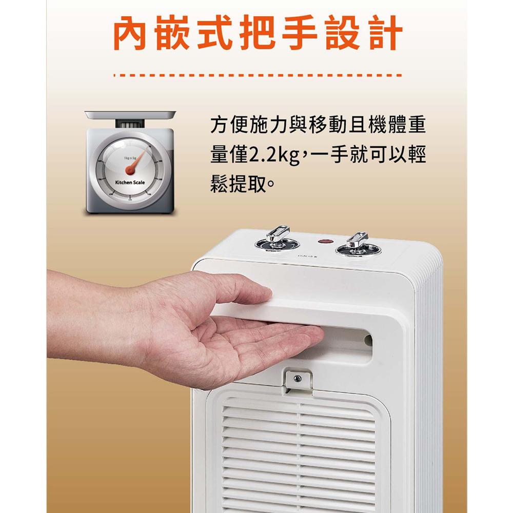 SANLUX 台灣三洋 直立式陶瓷電暖器 R-CF621T-細節圖6