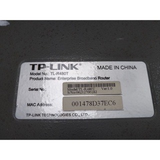 (2手 良品) TP-LINK TL-R480T-細節圖3