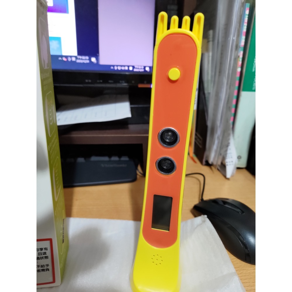 （2手 8成新）Yummy Rabbit 亞米兔長頸鹿 感應式身高測量器-細節圖2