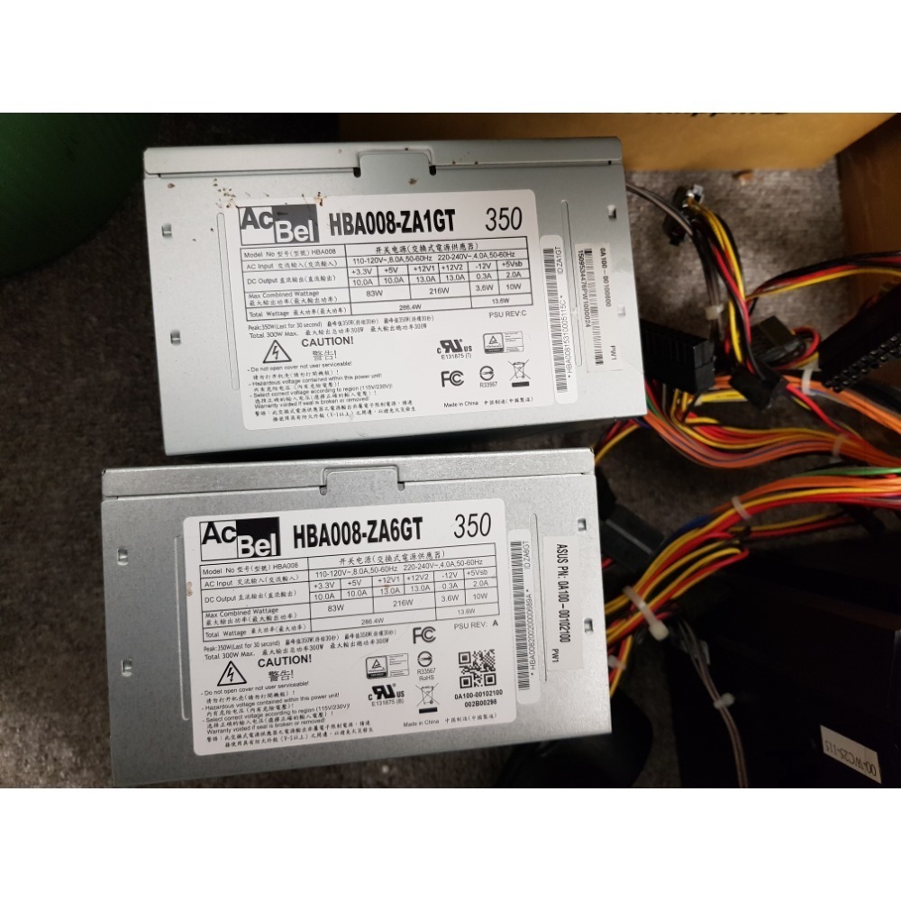 (2手 良品) AcBel康舒 HBA008-ZA1GT 350 350W電源供應器 power-細節圖2