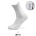 【AFA台灣現貨】運動襪 多功能 跑步襪 籃球襪 健身襪 白色襪子 中筒運動襪 厚底 毛巾底 襪子中筒襪 休閒運動襪-規格圖6