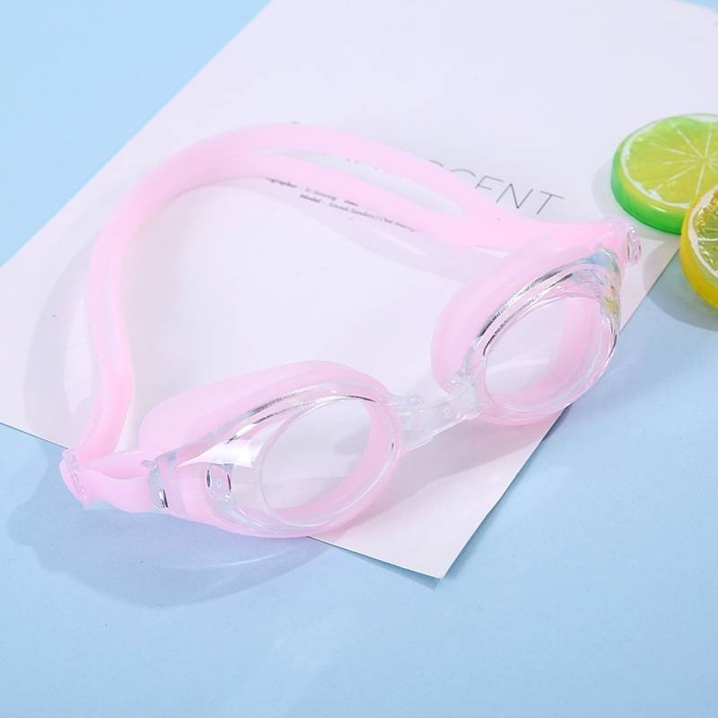 童泳鏡(5歲以上)-透粉