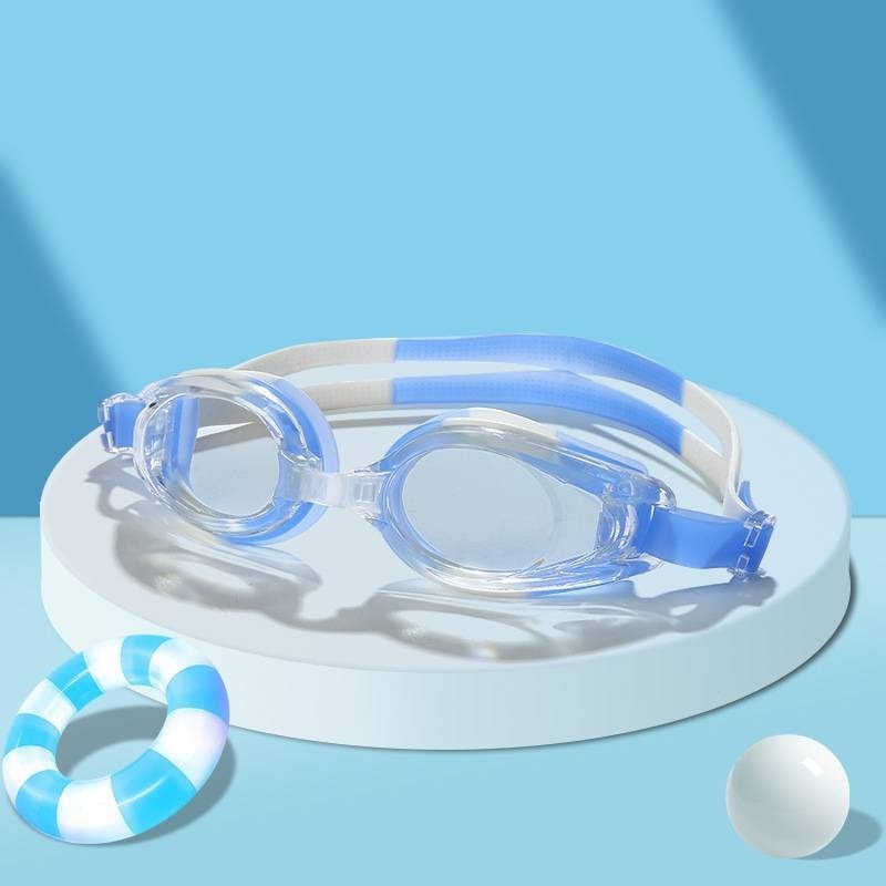 童泳鏡(5歲以上)-藍白