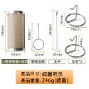 【中秋烤肉必備】滾動燒烤架 燒烤籠 燒烤滾動籠 燒烤籃 燒烤網 BBQ燒烤籃 燒烤圓筒 戶外燒烤BBQ 不鏽鋼圓筒烤網-規格圖11