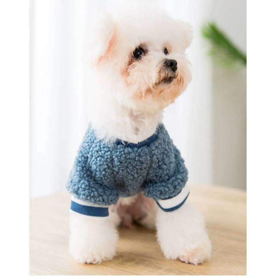 【拾四方】寵物衣服 狗狗衣服 貓咪衣服 狗狗裝 狗狗兩腳衣 繡花保暖小雛菊棉衣 秋冬保暖衣服 貓咪 小型犬衣服-細節圖4