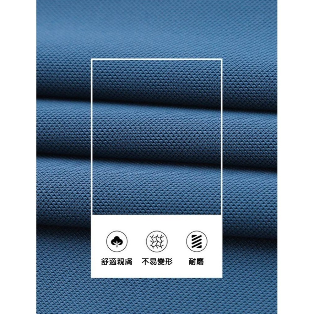 【拾四方】韓版冰絲涼感POLO衫 夏天涼感上衣 冰絲翻領polo衫 男短袖POLO衫 短袖polo衫 休閒polo衫-細節圖5