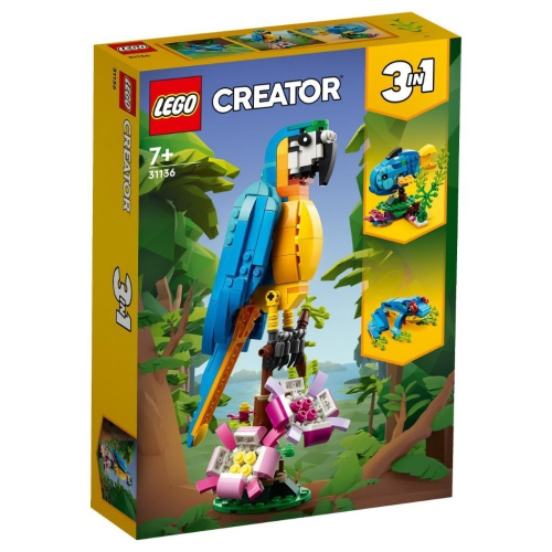［想樂］全新 樂高 LEGO 31136 Creator 三合一 異國鸚鵡 Exotic Parrot