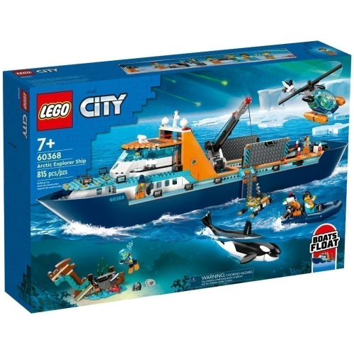 ［想樂］全新 樂高 LEGO 60368 City 城市 北極探險家之艦