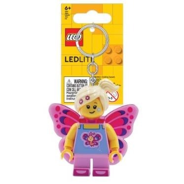 ［想樂］『LED鑰匙圈』全新 樂高 Lego LED LGL KE171H 蝴蝶女孩 鑰匙圈