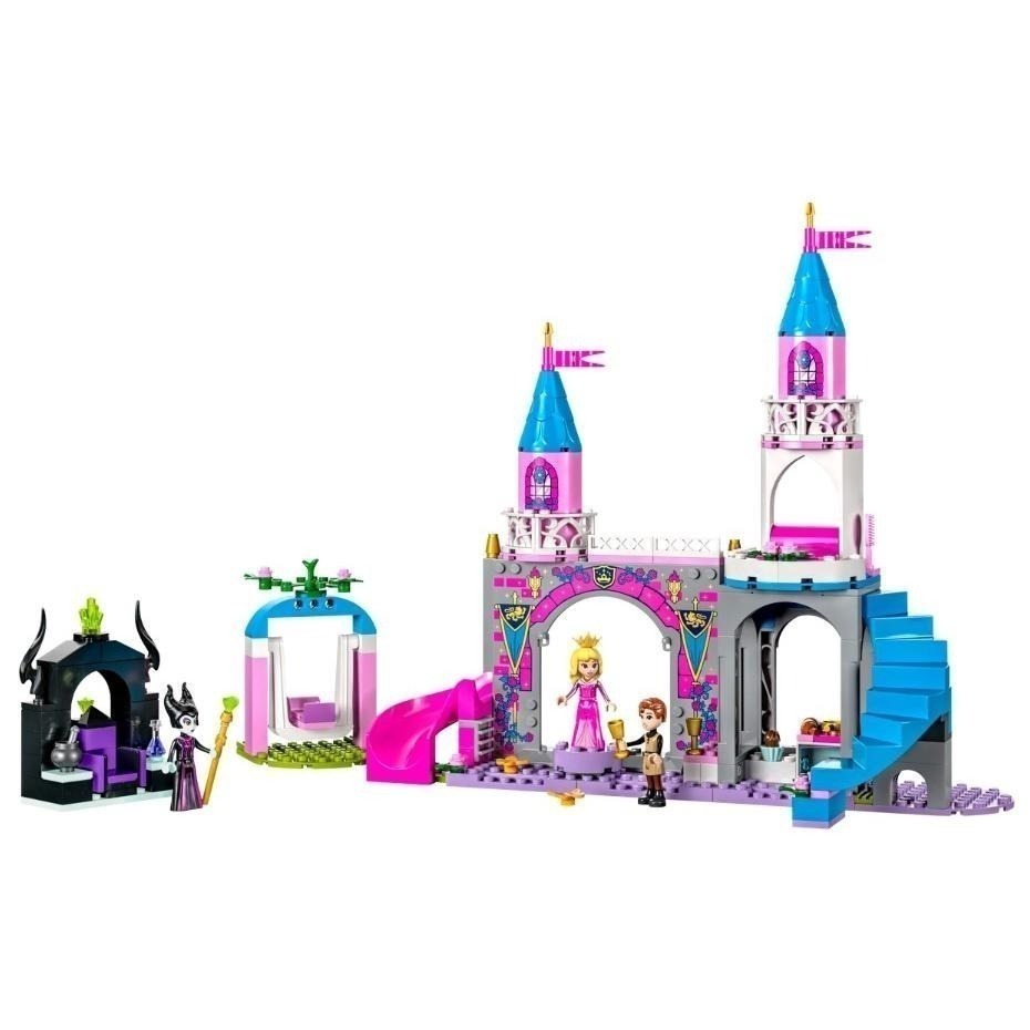 ［想樂］全新 樂高 LEGO 43211 Disney 迪士尼 睡美人的城堡 Aurora＇s Castle-細節圖3