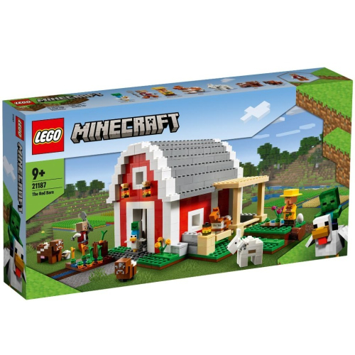 ［想樂］全新 樂高 LEGO 21187 Minecraft 紅色穀倉 The Red Barn