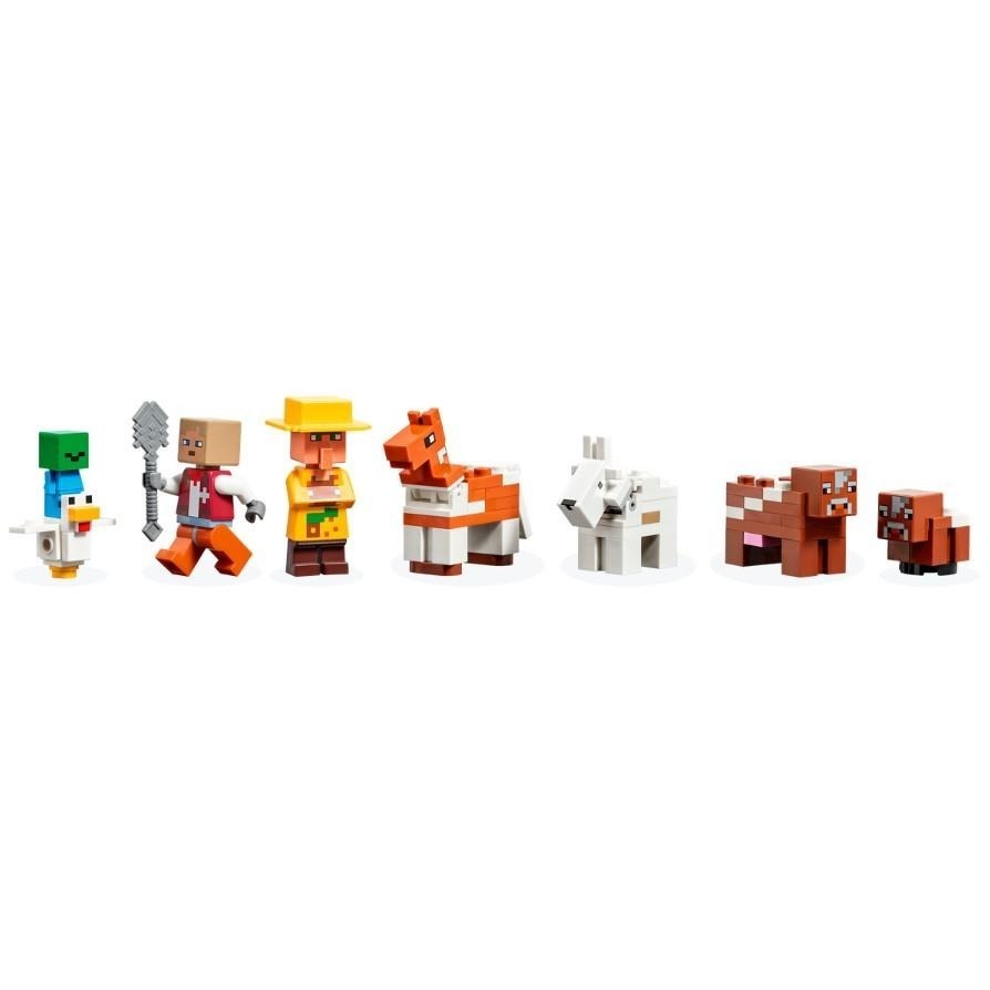 ［想樂］全新 樂高 LEGO 21187 Minecraft 紅色穀倉 The Red Barn-細節圖4