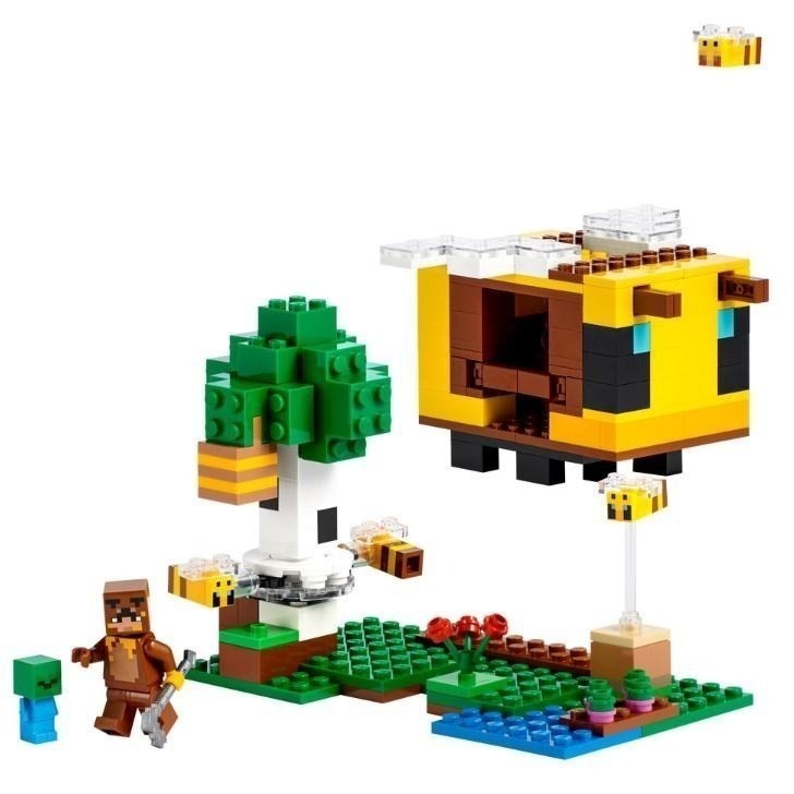 ［想樂］全新 樂高 LEGO 21241 Minecraft 創世神 蜜蜂造型房屋 The Bee Cottage-細節圖3