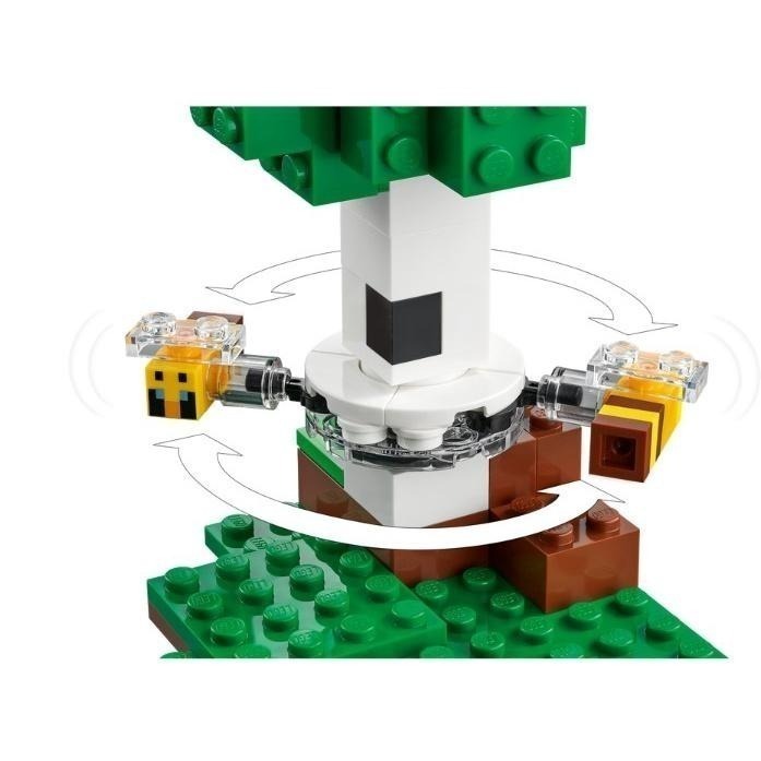 ［想樂］全新 樂高 LEGO 21241 Minecraft 創世神 蜜蜂造型房屋 The Bee Cottage-細節圖7