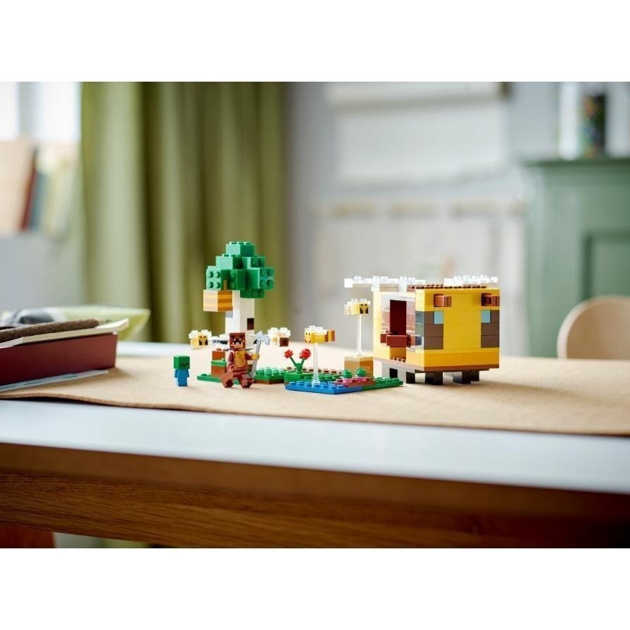 ［想樂］全新 樂高 LEGO 21241 Minecraft 創世神 蜜蜂造型房屋 The Bee Cottage-細節圖9