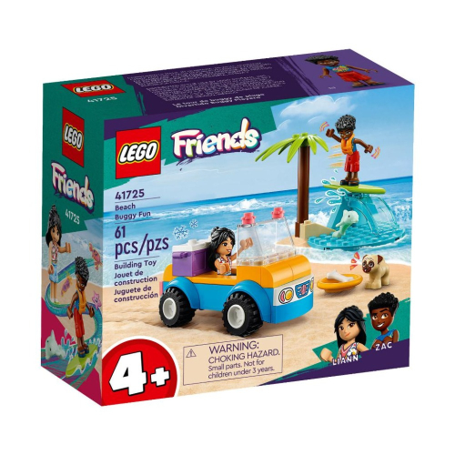 ［想樂］全新 樂高 LEGO 41725 Friends 好朋友 歡樂沙灘越野車