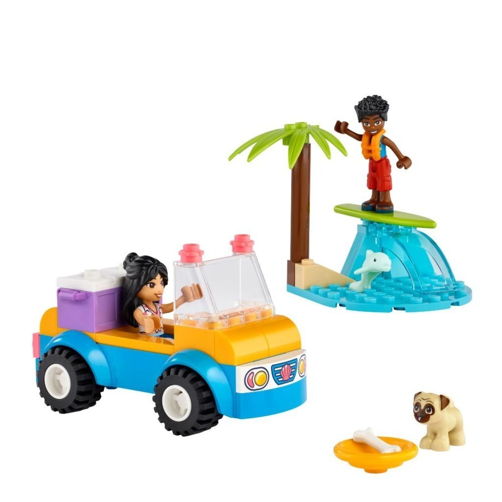 ［想樂］全新 樂高 LEGO 41725 Friends 好朋友 歡樂沙灘越野車-細節圖3