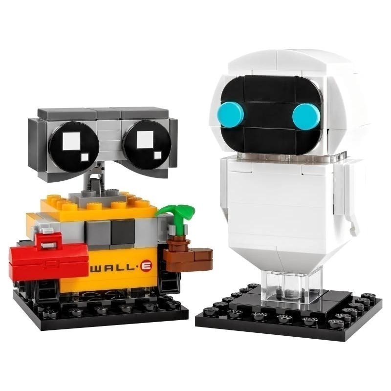 ［想樂］全新 樂高 Lego 40619 Brickheadz 瓦力 伊芙 EVE & WALL•E-細節圖2