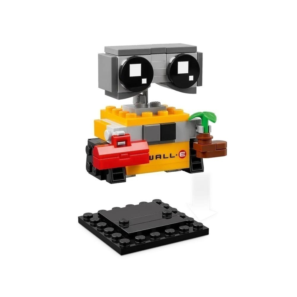 ［想樂］全新 樂高 Lego 40619 Brickheadz 瓦力 伊芙 EVE & WALL•E-細節圖3