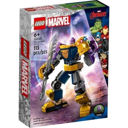 ［想樂］全新 樂高 LEGO 76242 SuperHeroes Marvel 漫威 薩諾斯裝甲 Thanos