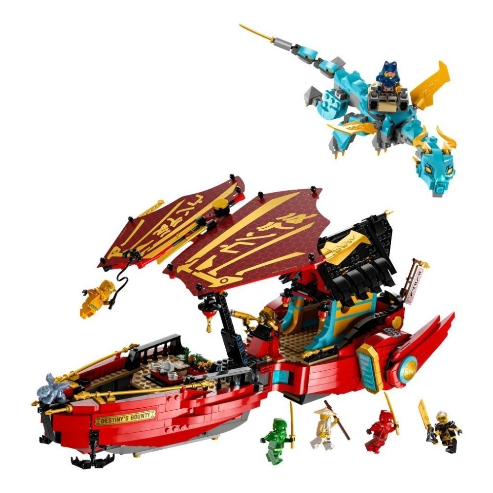 ［想樂］全新 樂高 LEGO 71797 Ninjago 忍者 忍者終極使命號－與時間賽跑-細節圖3