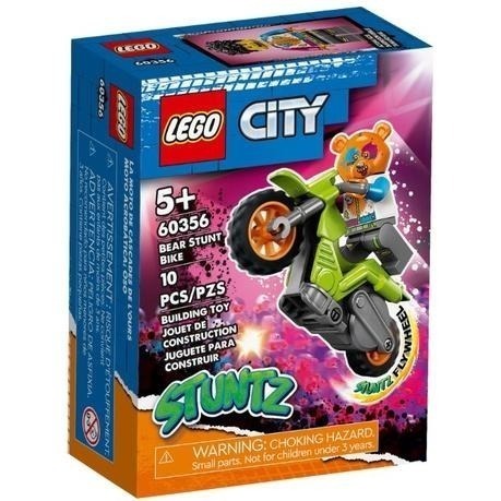 ［想樂］全新 樂高 LEGO 60356 City 城市 大熊特技摩托車