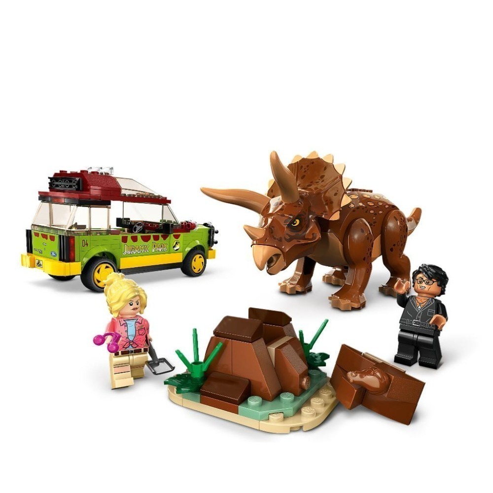 ［想樂］全新 樂高 LEGO 76959 Jurassic World 侏儸紀世界 三角龍研究-細節圖4