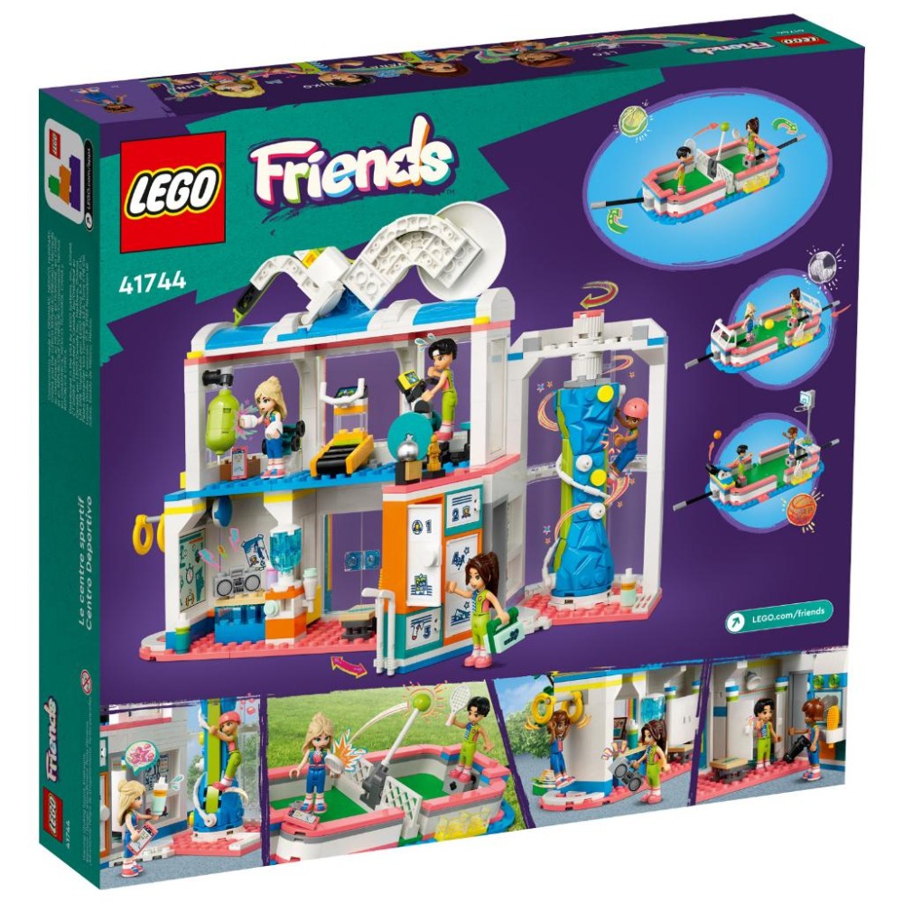 ［想樂］全新 樂高 LEGO 41744 Friends 好朋友 運動中心-細節圖2