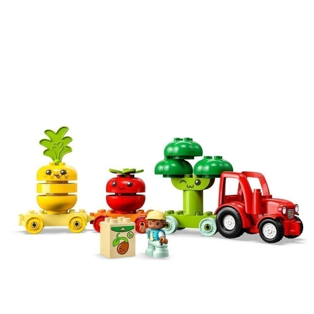 ［想樂］全新 樂高 LEGO 10982 DUPLO 德寶 蔬果拖拉機 Fruit and Vegetable-細節圖3