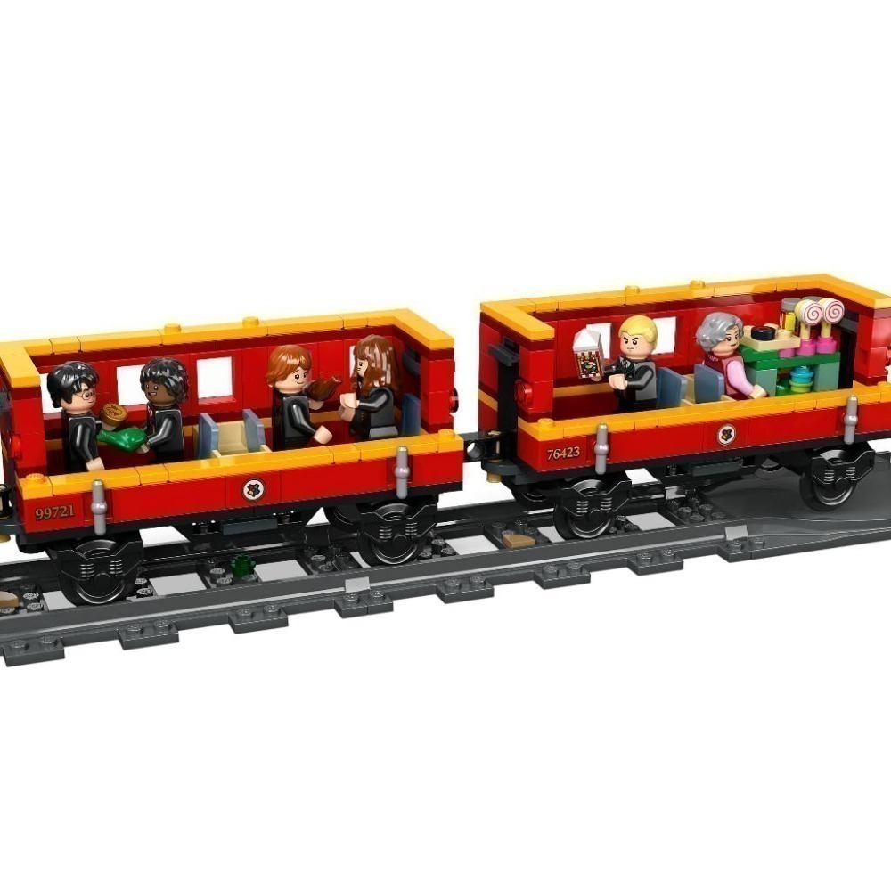 ［想樂］全新 樂高 LEGO 76423 Harry Potter 哈利波特 霍格華茲特快列車™ 與活米村™ 車站-細節圖4
