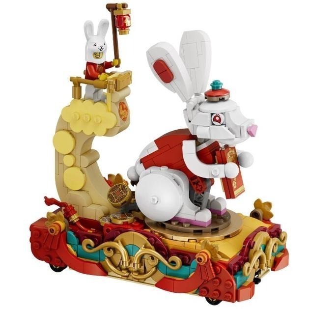 ［想樂］全新 樂高 LEGO 80111 Chinese Trad. Fest. 2023年新年盒組 新春花車巡遊-細節圖5