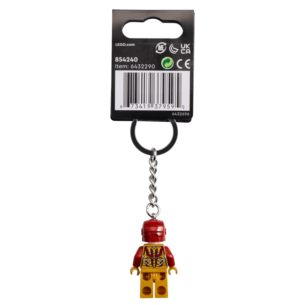 ［想樂］『鑰匙圈』全新 樂高 Lego 854240 鋼鐵人 鑰匙圈-細節圖2