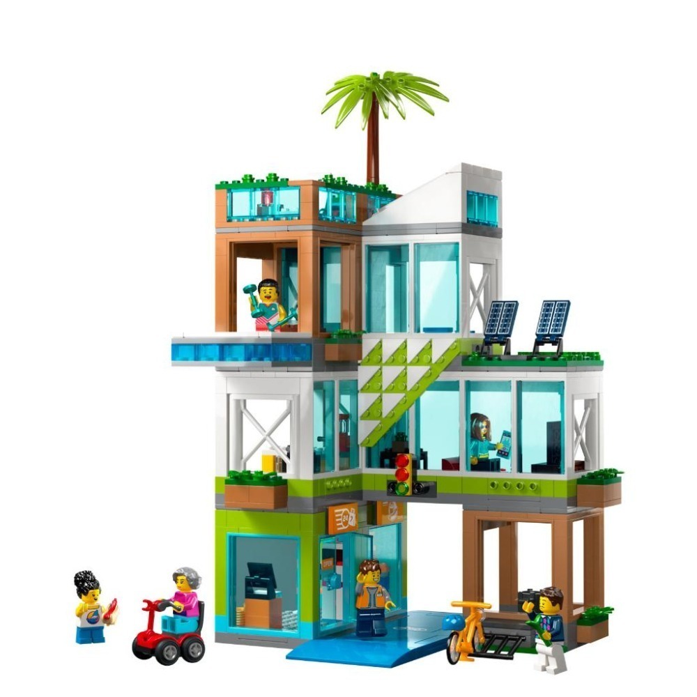 ［想樂］全新 樂高 LEGO 60365 City 城市 公寓大樓-細節圖3