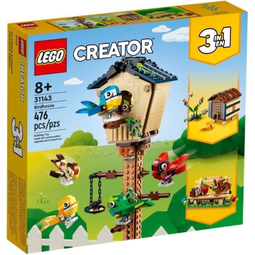 ［想樂］全新 樂高 LEGO 31143 Creator 三合一 鳥屋