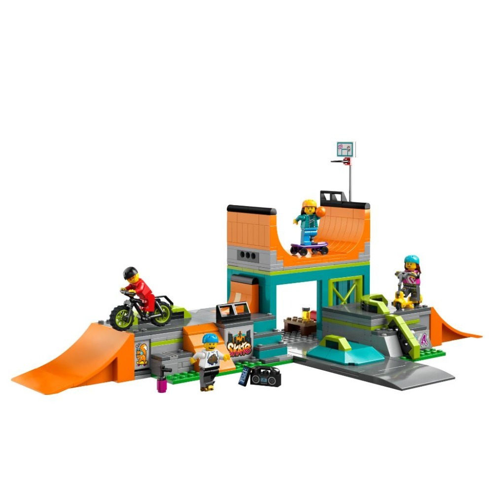［想樂］全新 樂高 LEGO 60364 City 城市 街頭滑板公園-細節圖3