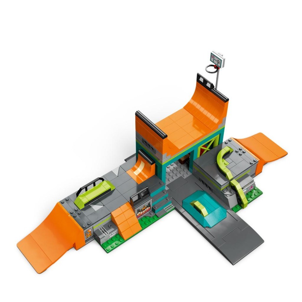 ［想樂］全新 樂高 LEGO 60364 City 城市 街頭滑板公園-細節圖4