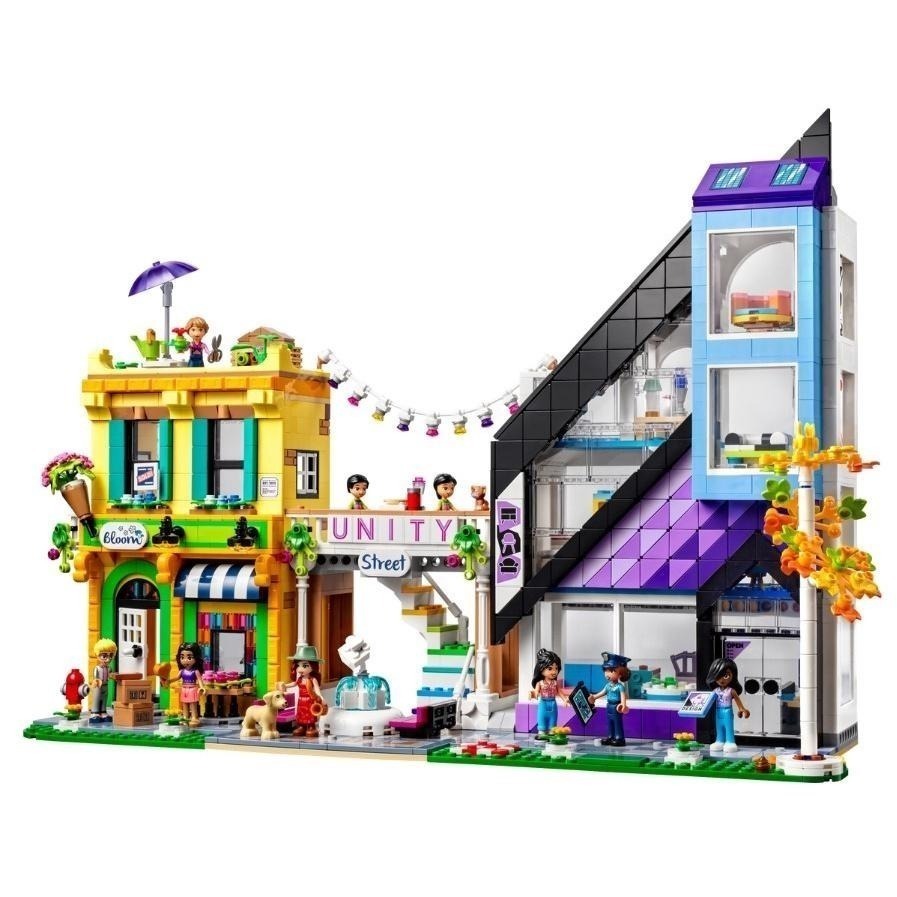 ［想樂］全新 樂高 LEGO 41732 Friends 好朋友 市區花店與設計商店-細節圖3